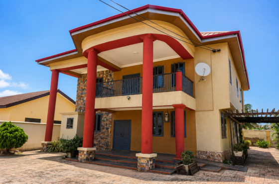 4 Bedroom Storey House For Rent At Spintex